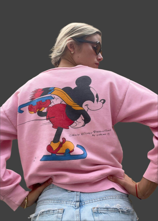 Pink Mickey Mouse Sweat