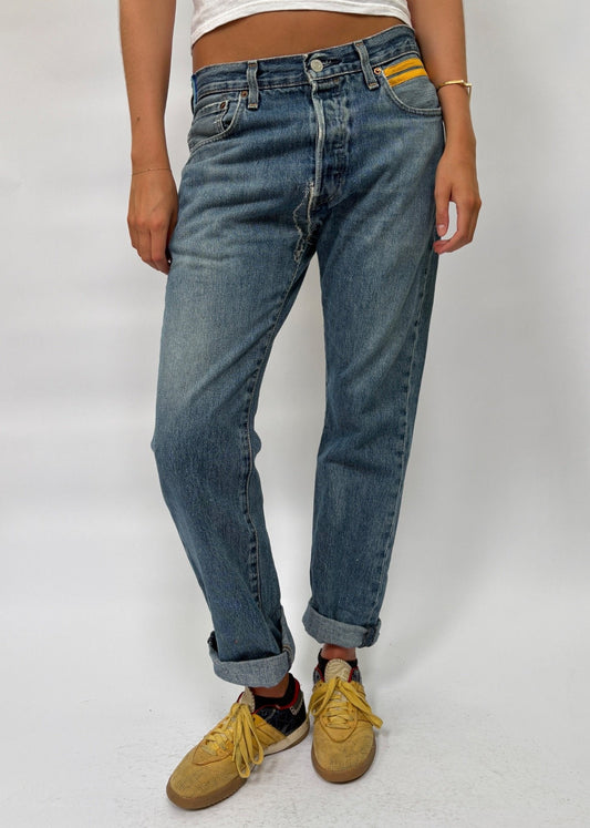 048. Levi's 501s Yellow Tape