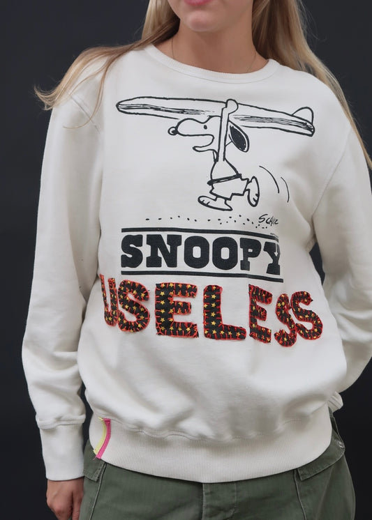 Snoopy Sweat White