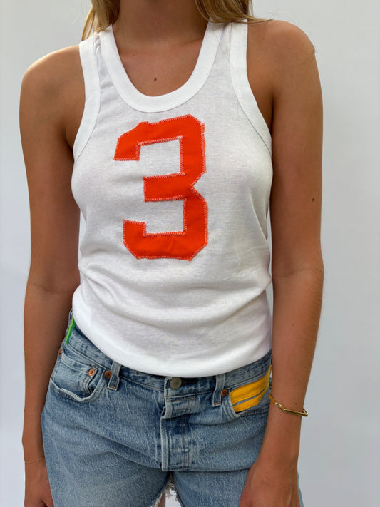 "3" Tank Top