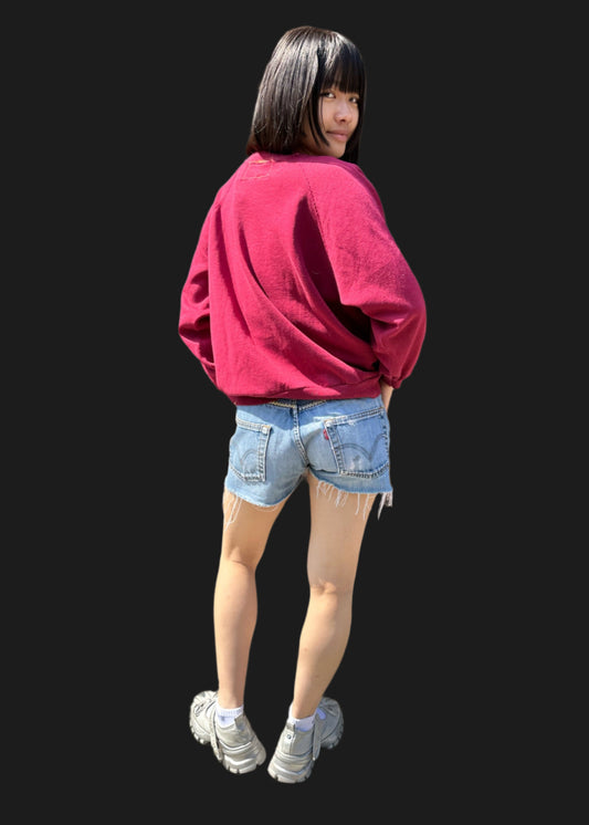 Appliqued Long Sleeve Sweat