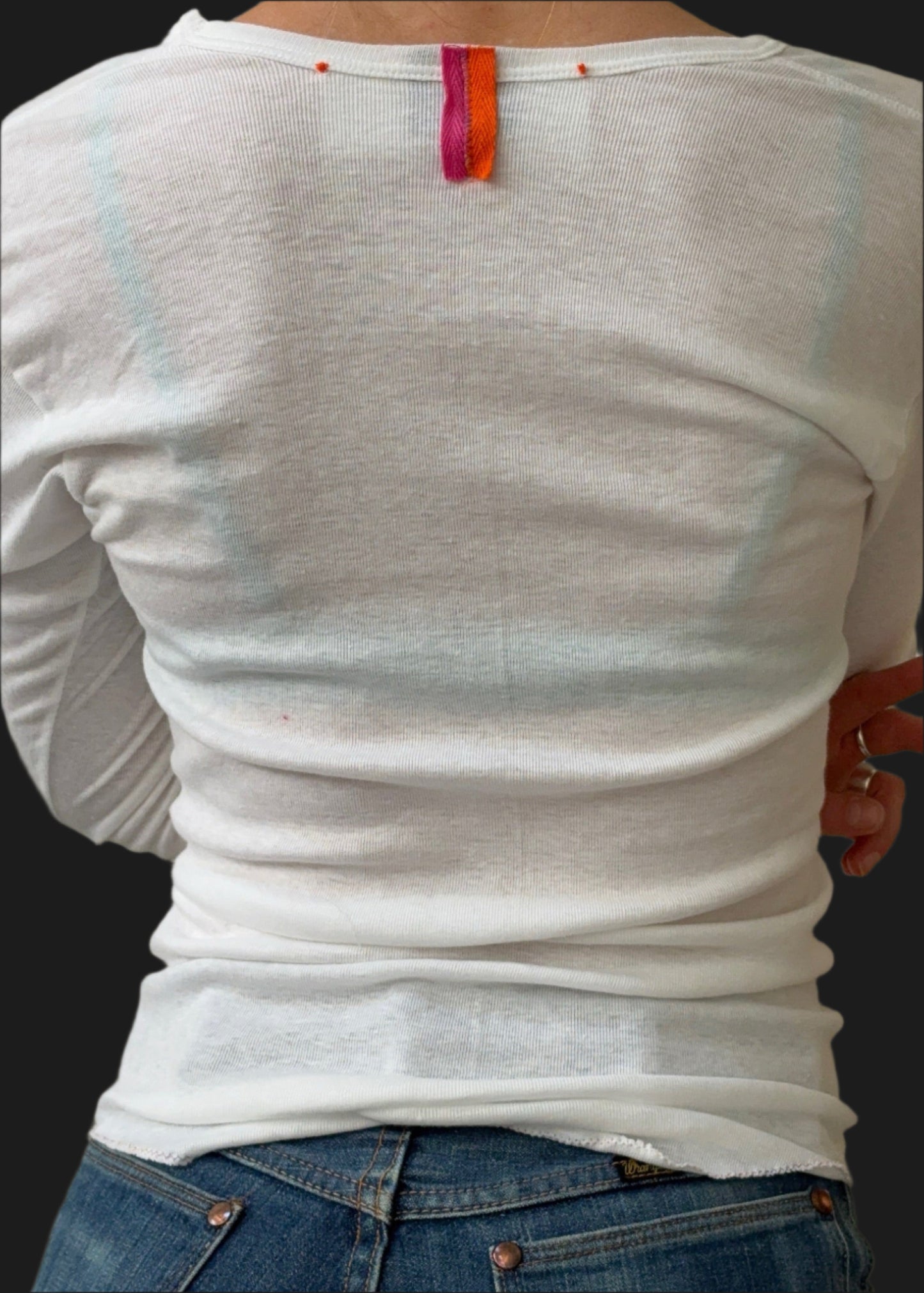 Long Sleeve White T Shirt