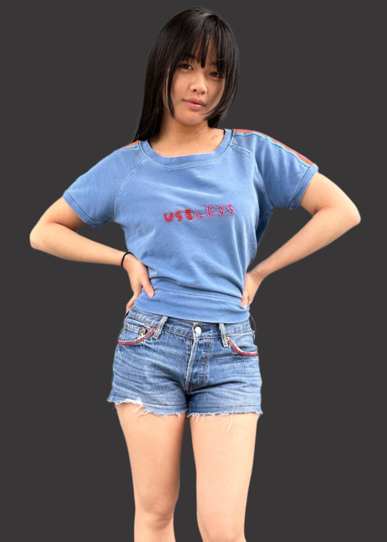 Sportif-Style Blue Sweat