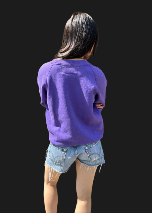 Appliqued Long Sleeve Sweat