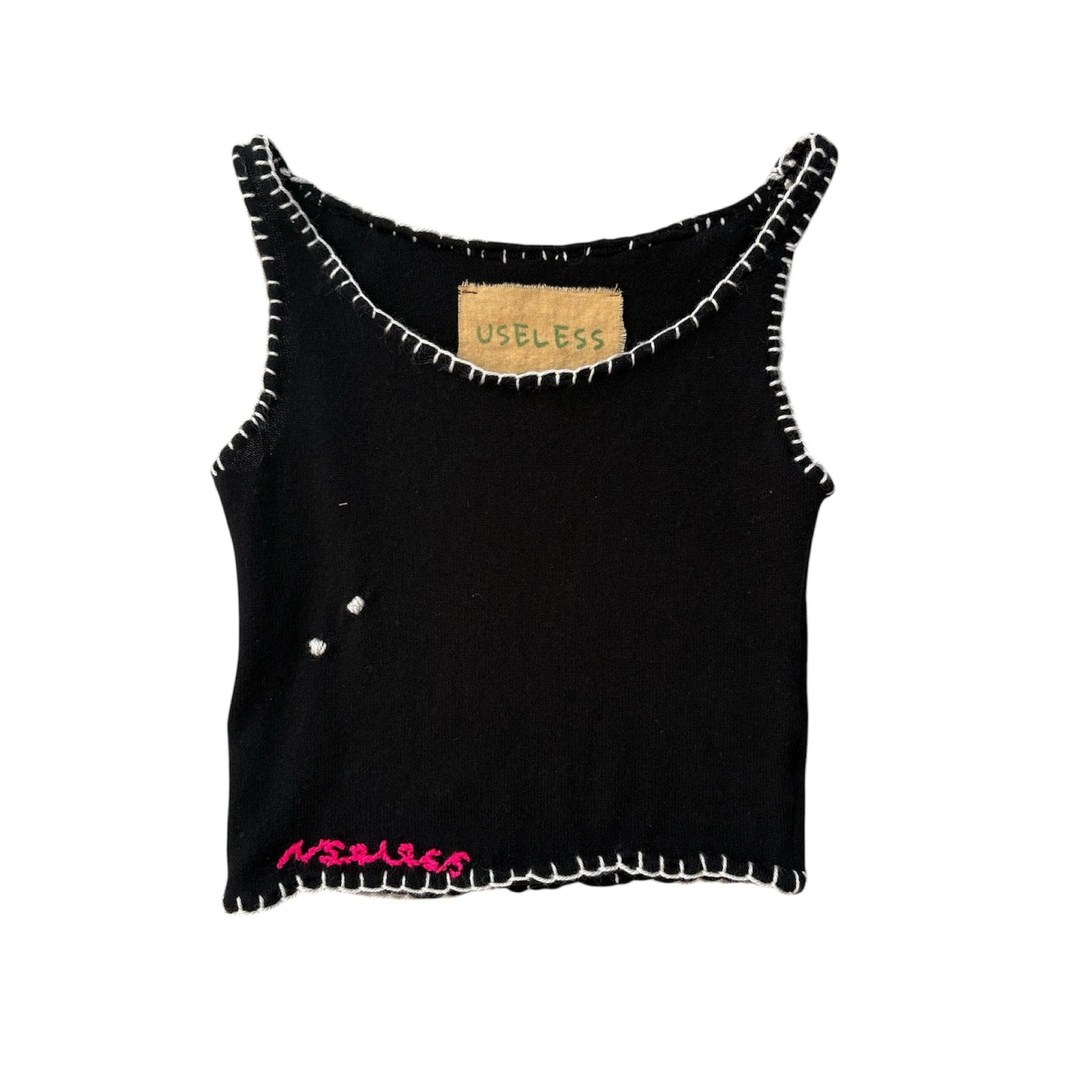 Black Cashmere Tank
