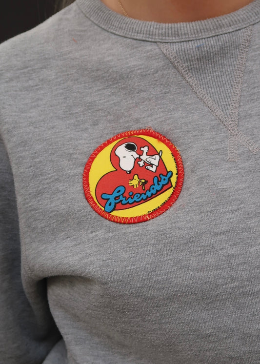 Snoopy Sportif-style Grey Sweat