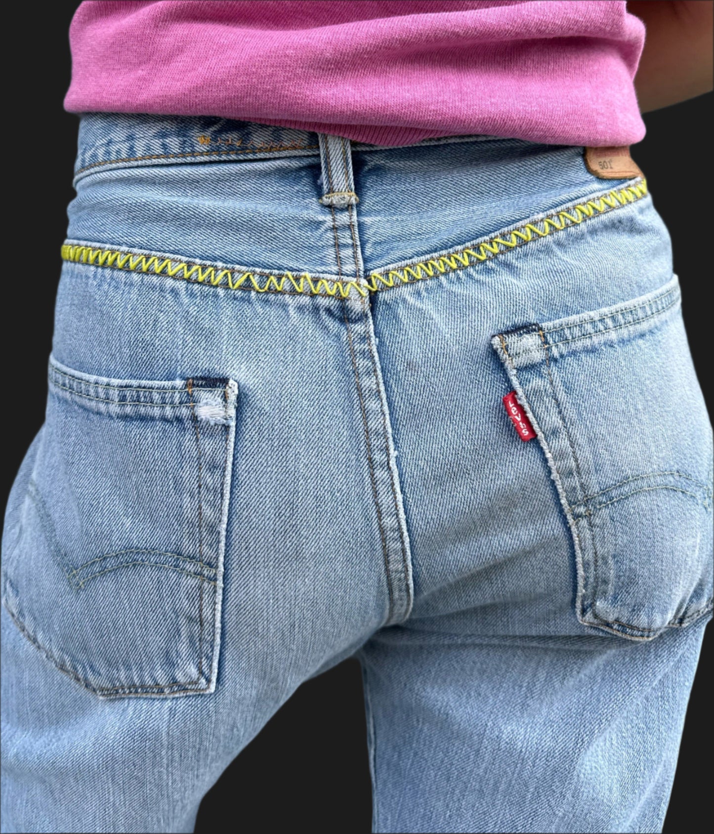 Embroidered Levi's