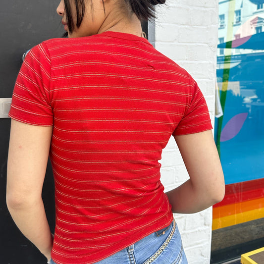 Red Stripe T Shirt