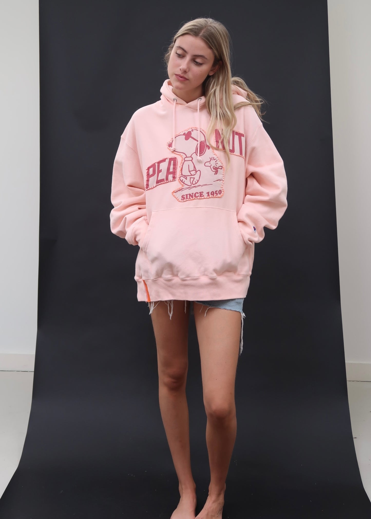 Peanuts Hoodie Pink
