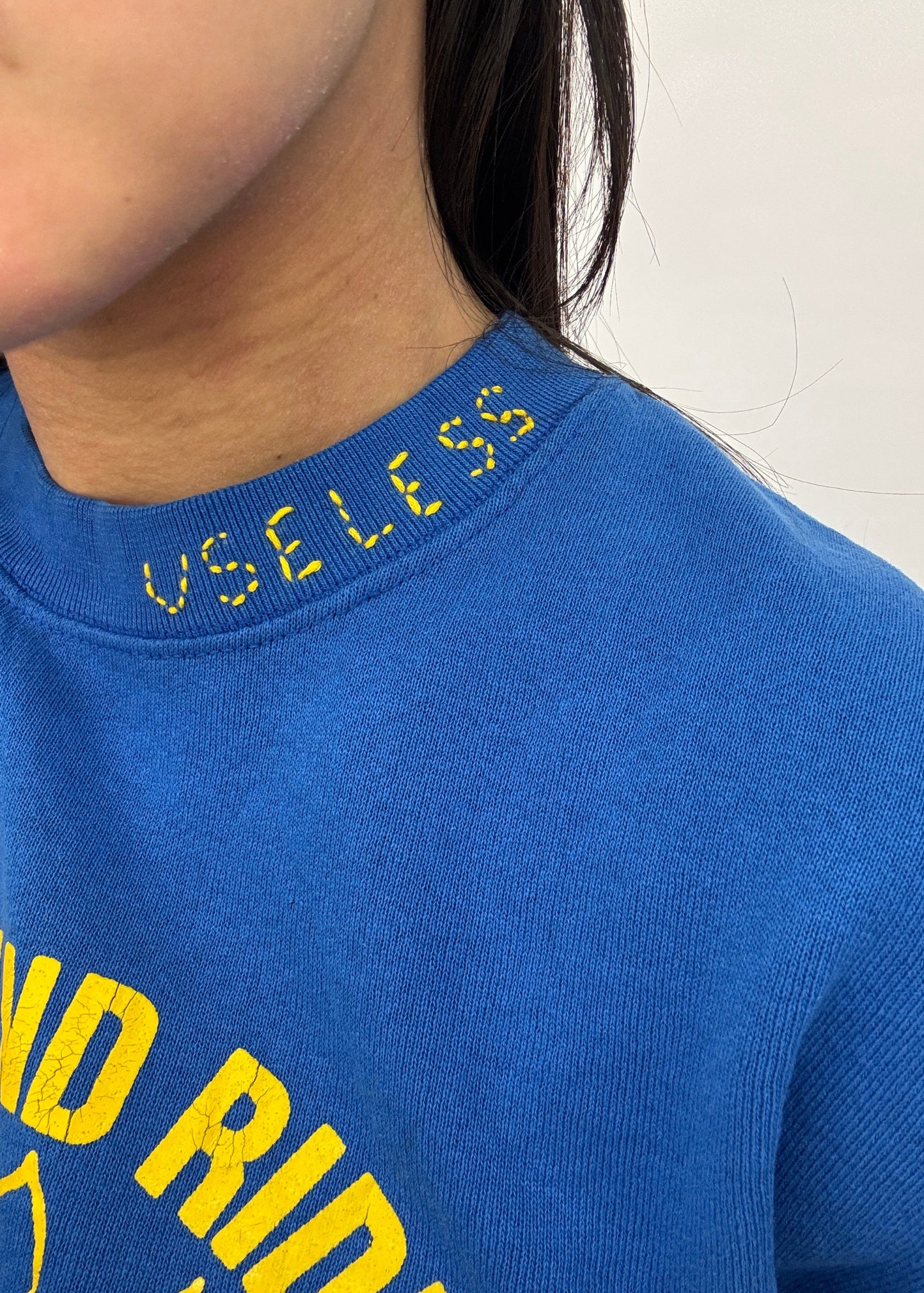 'Sunland Ride' Blue Sweatshirt