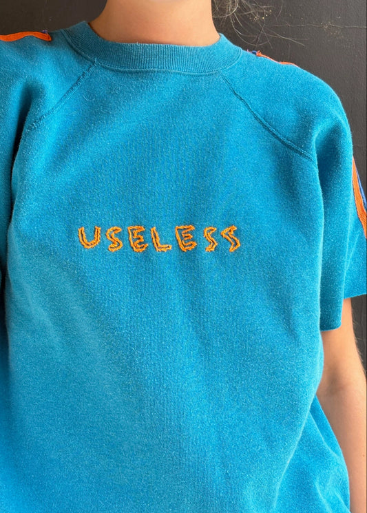 Teal Short Sleeve Sweat