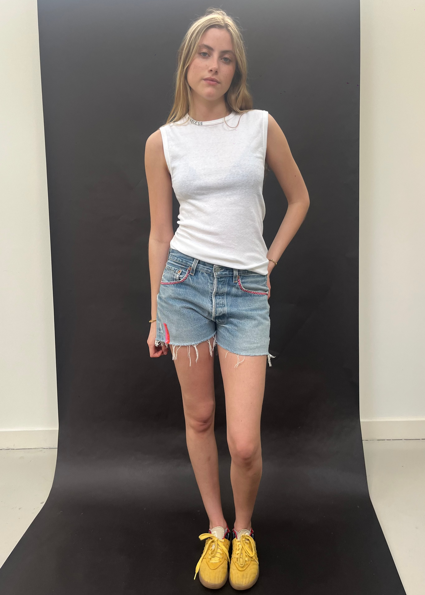 Double Zig Zag Levi's Cut Offs