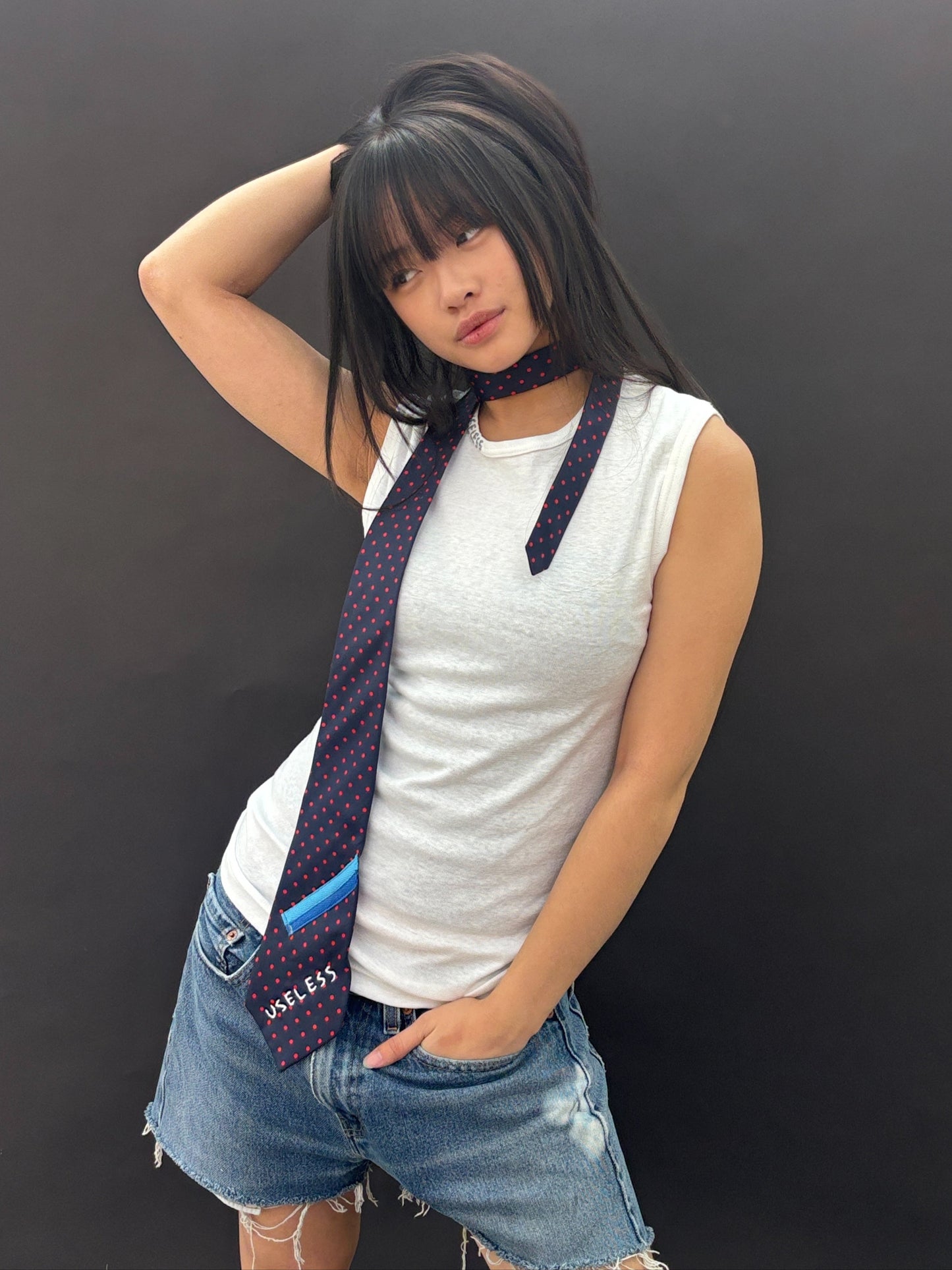 Embroidered Tie