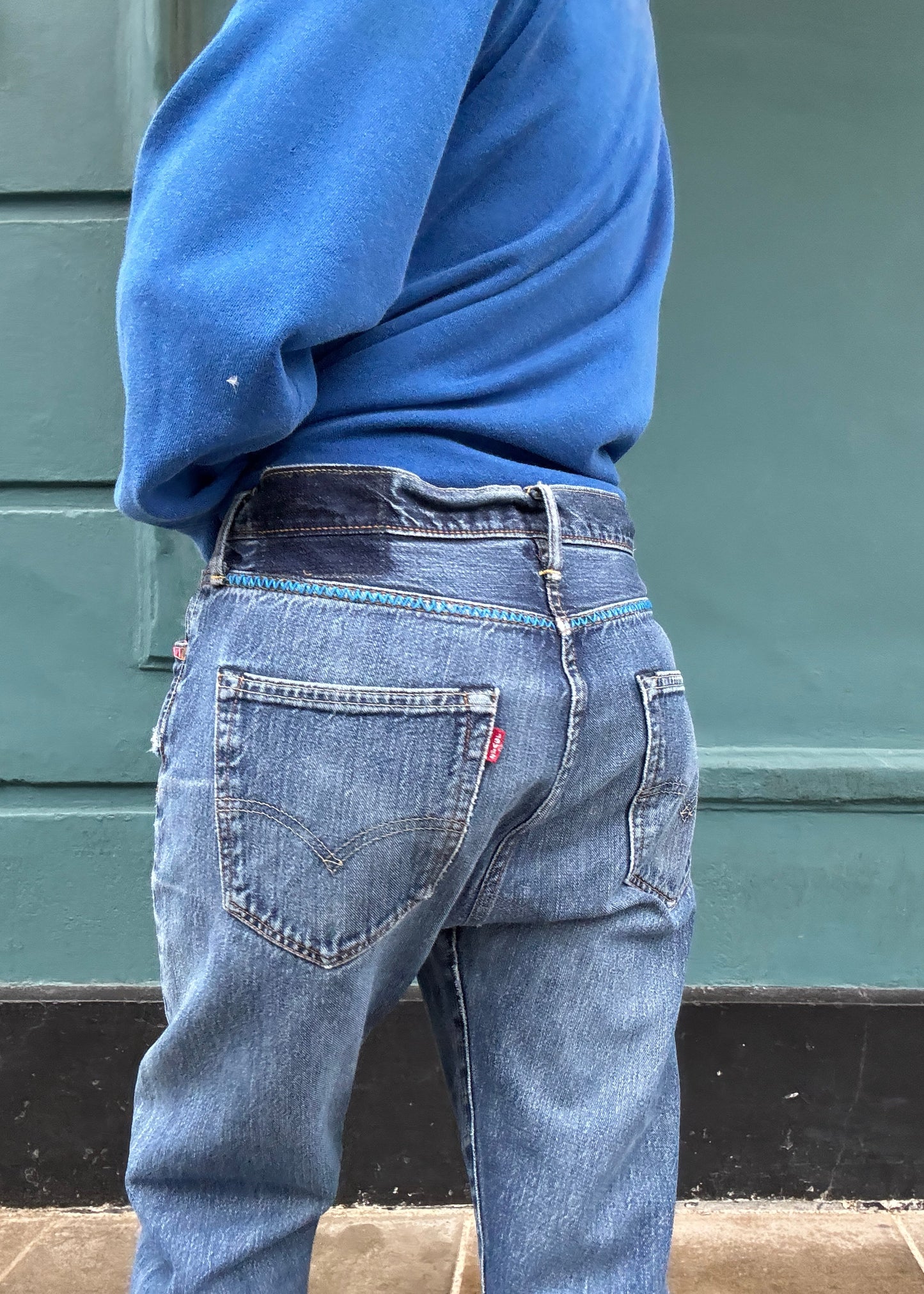 Levi's Zig Zag Stitching