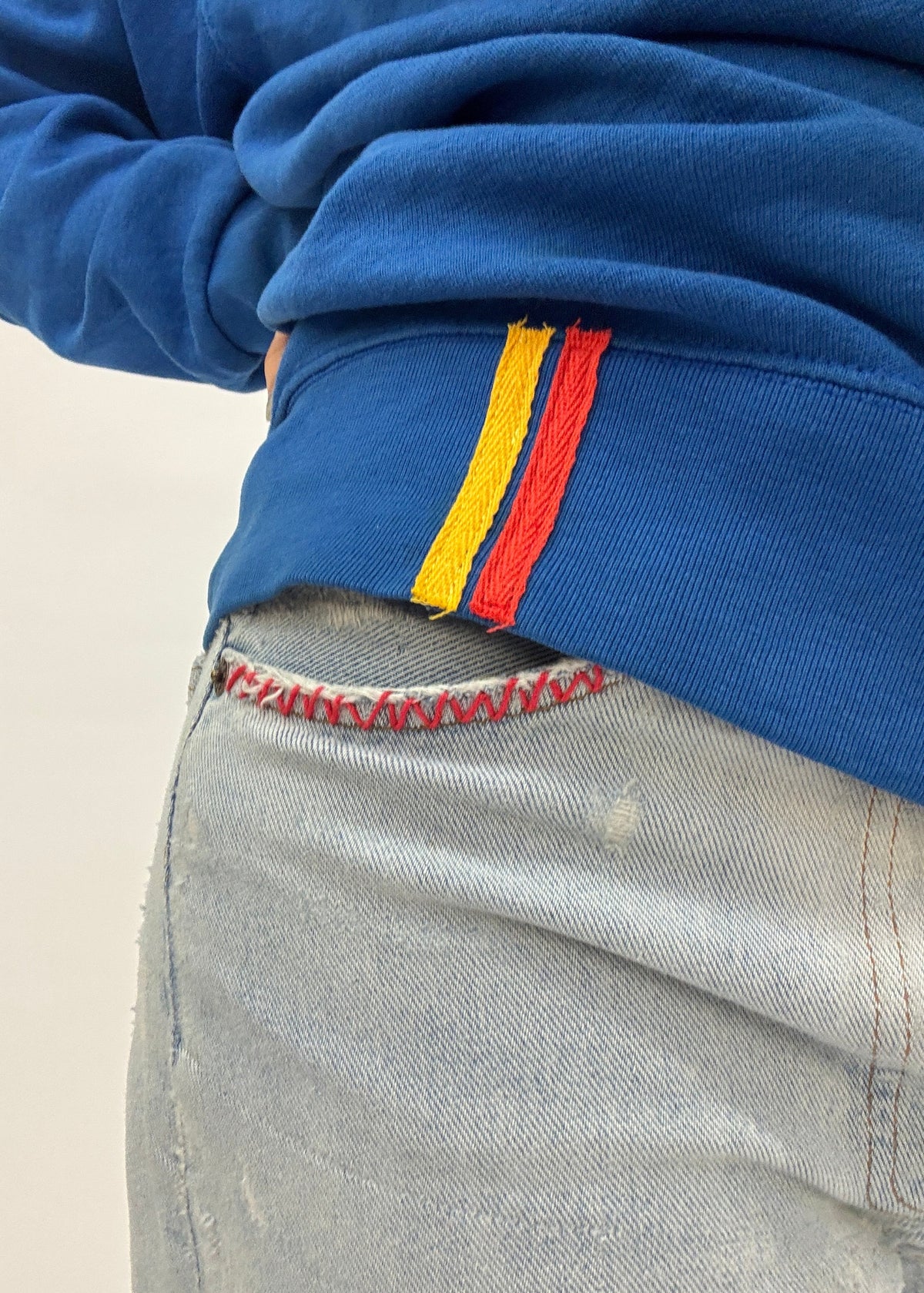 'Sunland Ride' Blue Sweatshirt