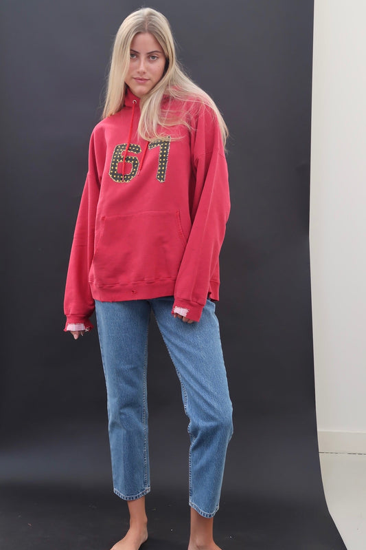 Appliqued '67' Hoodie