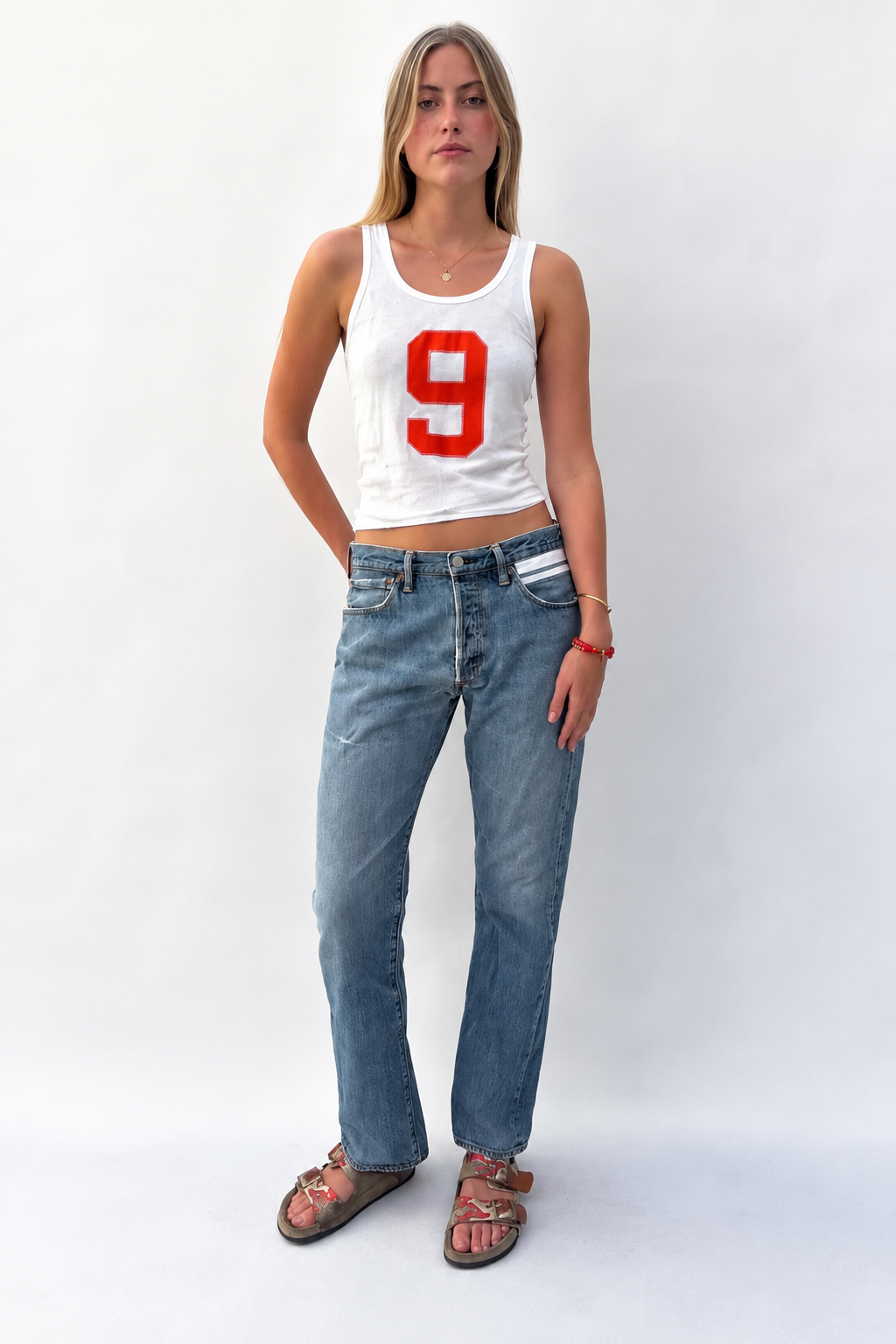 "9" Tank Top