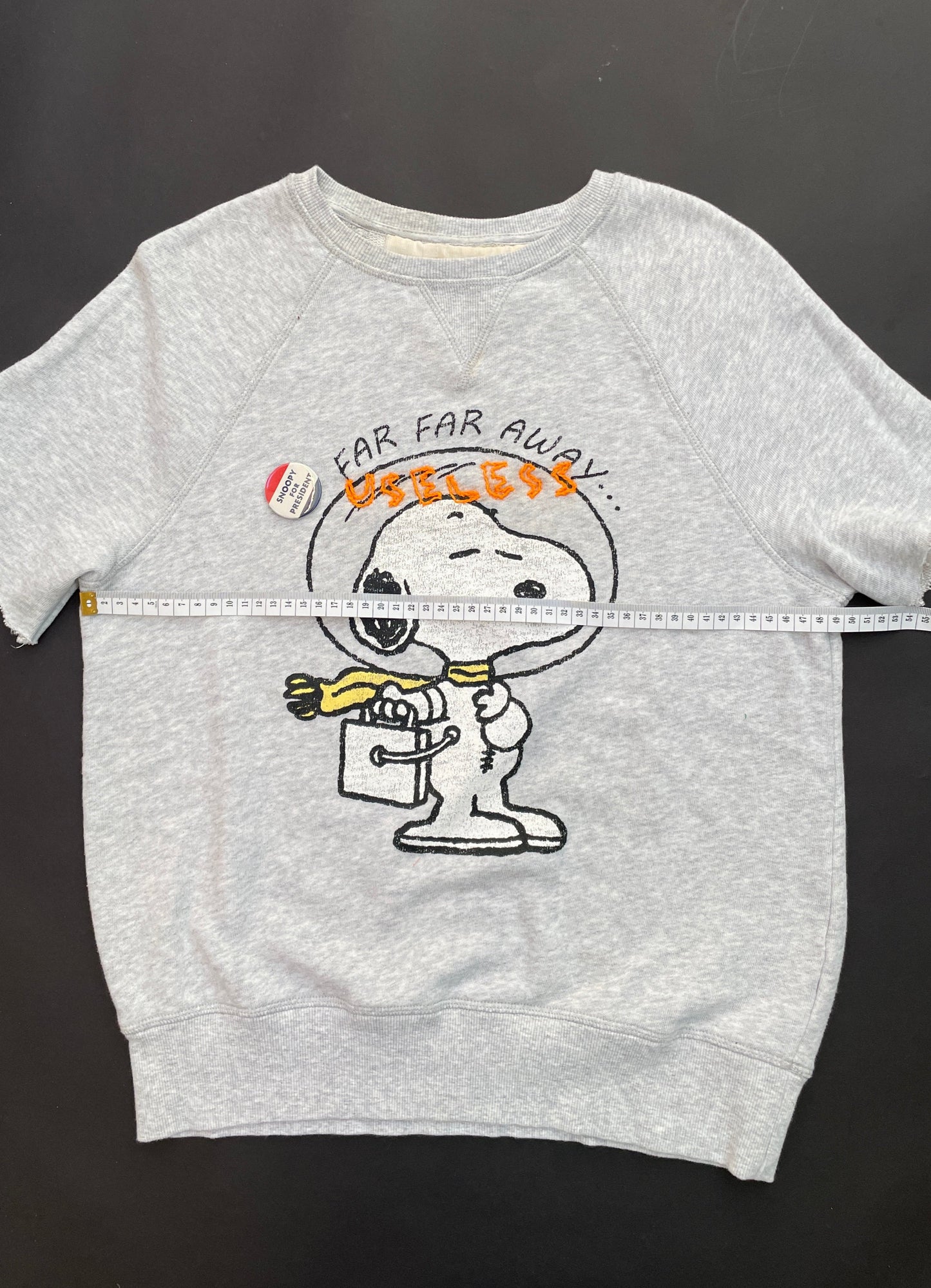 Snoopy Sportif-style embroidered Sweat