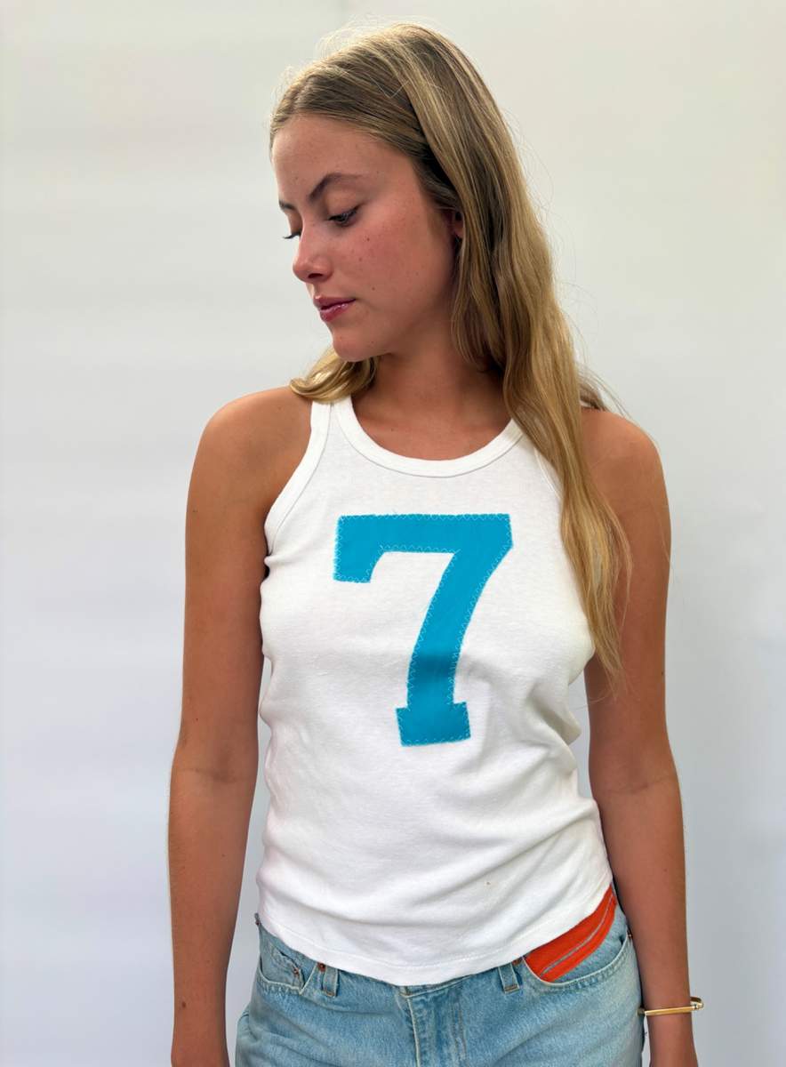 019. "7" Tank Top