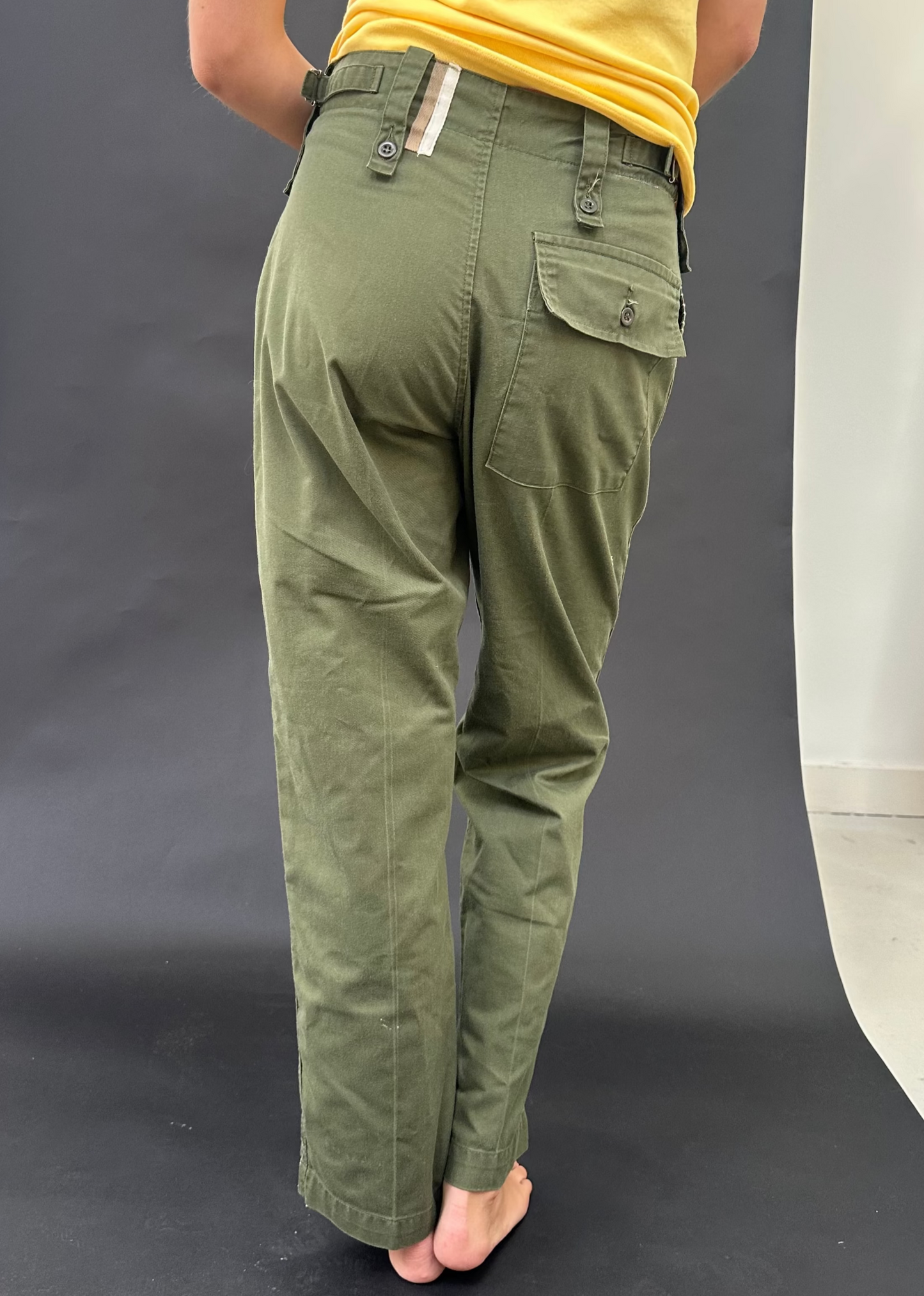 Embroidered Cargo Trousers
