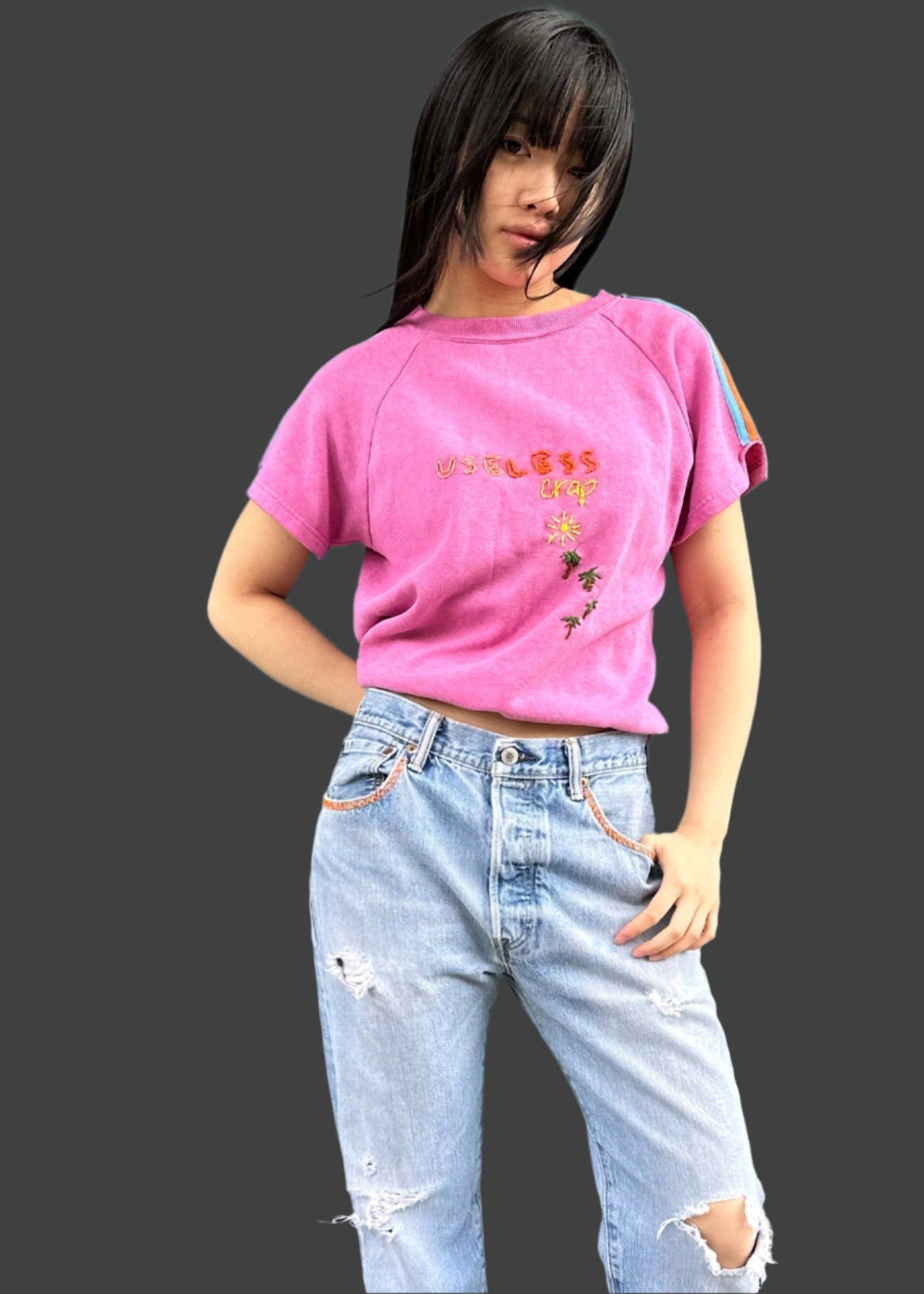Faded Raspberry Sweat