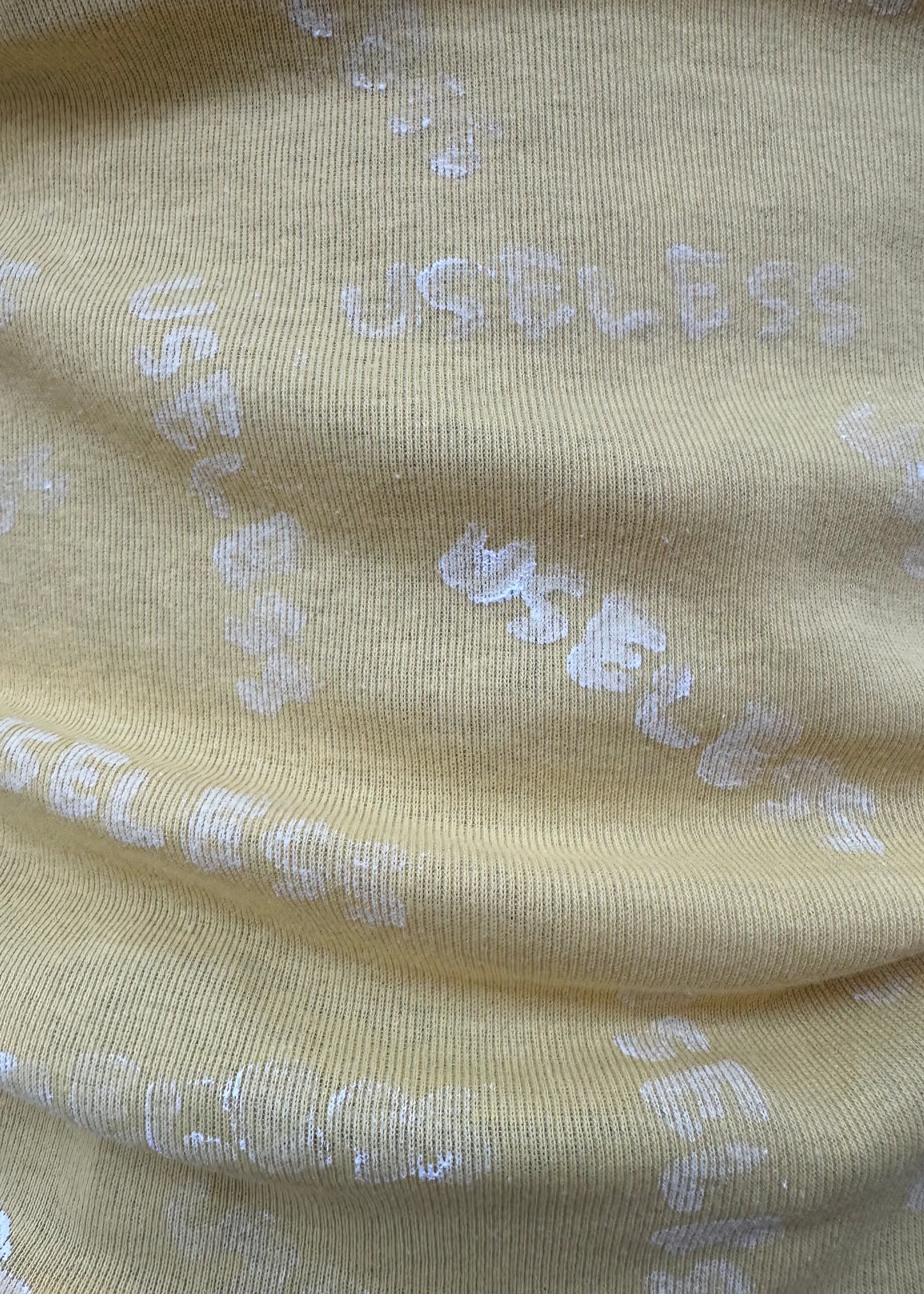 Butter Yellow Stamp Racer Back