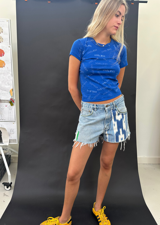 Patched Carhartt Cut-Offs