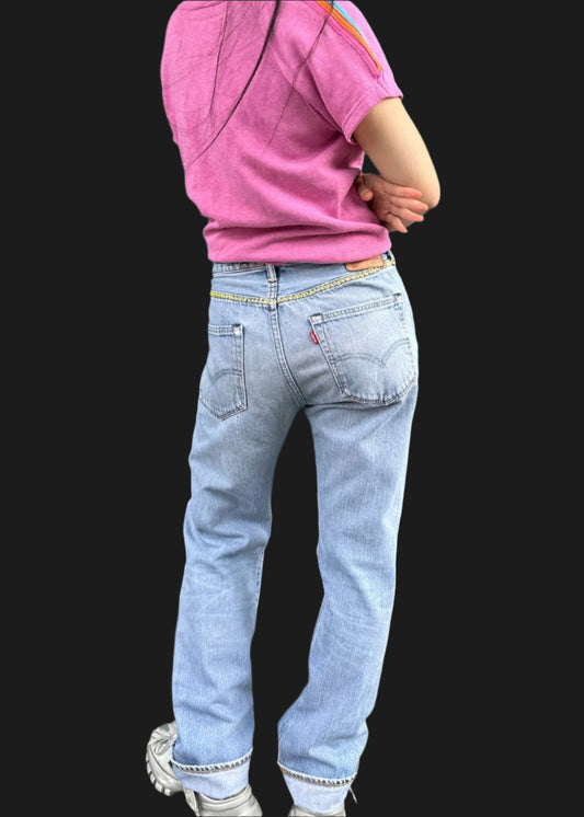 Embroidered Levi's