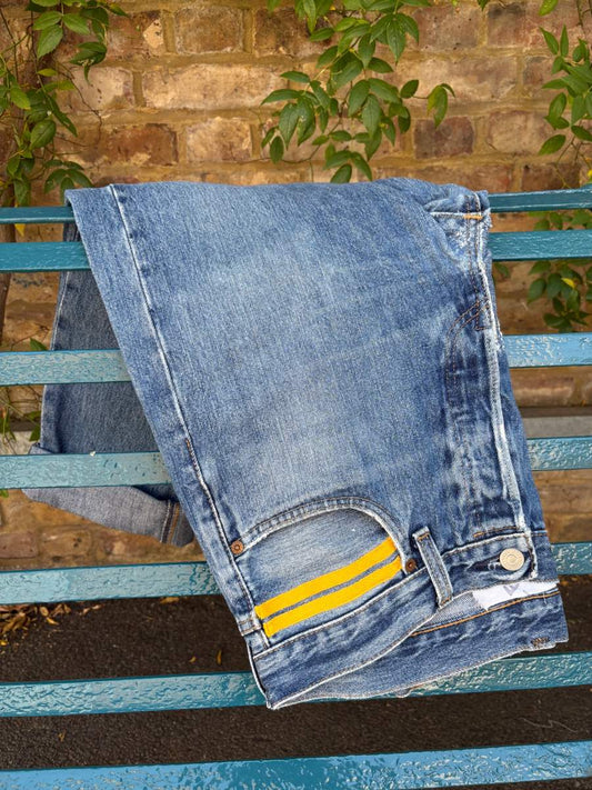 048. Levi's 501s Yellow Tape