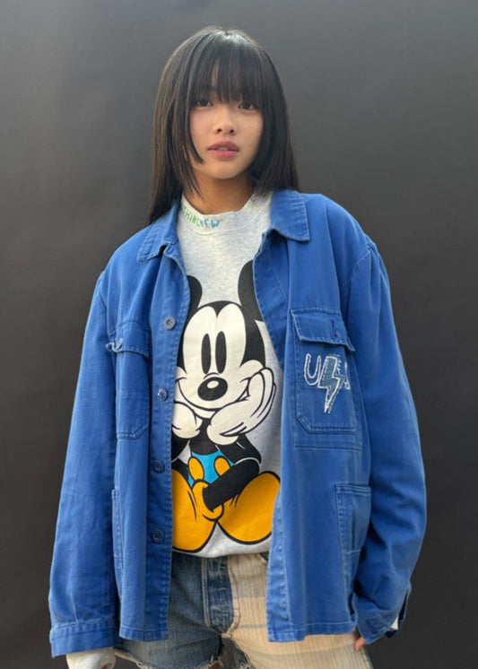Blue Bolt Worker Jacket