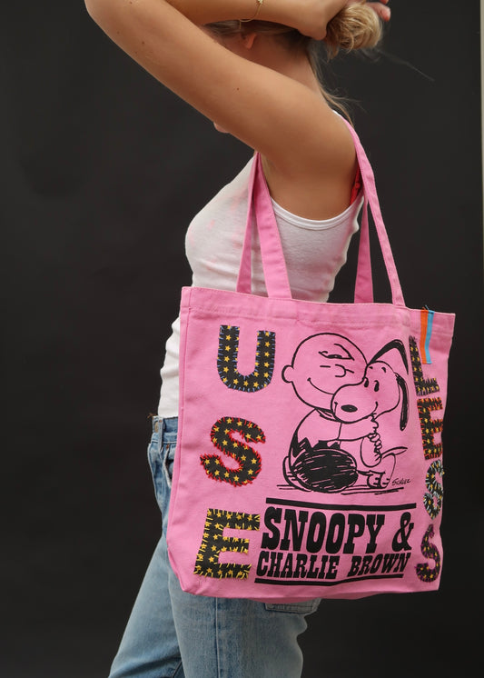 Snoopy Pink Tote