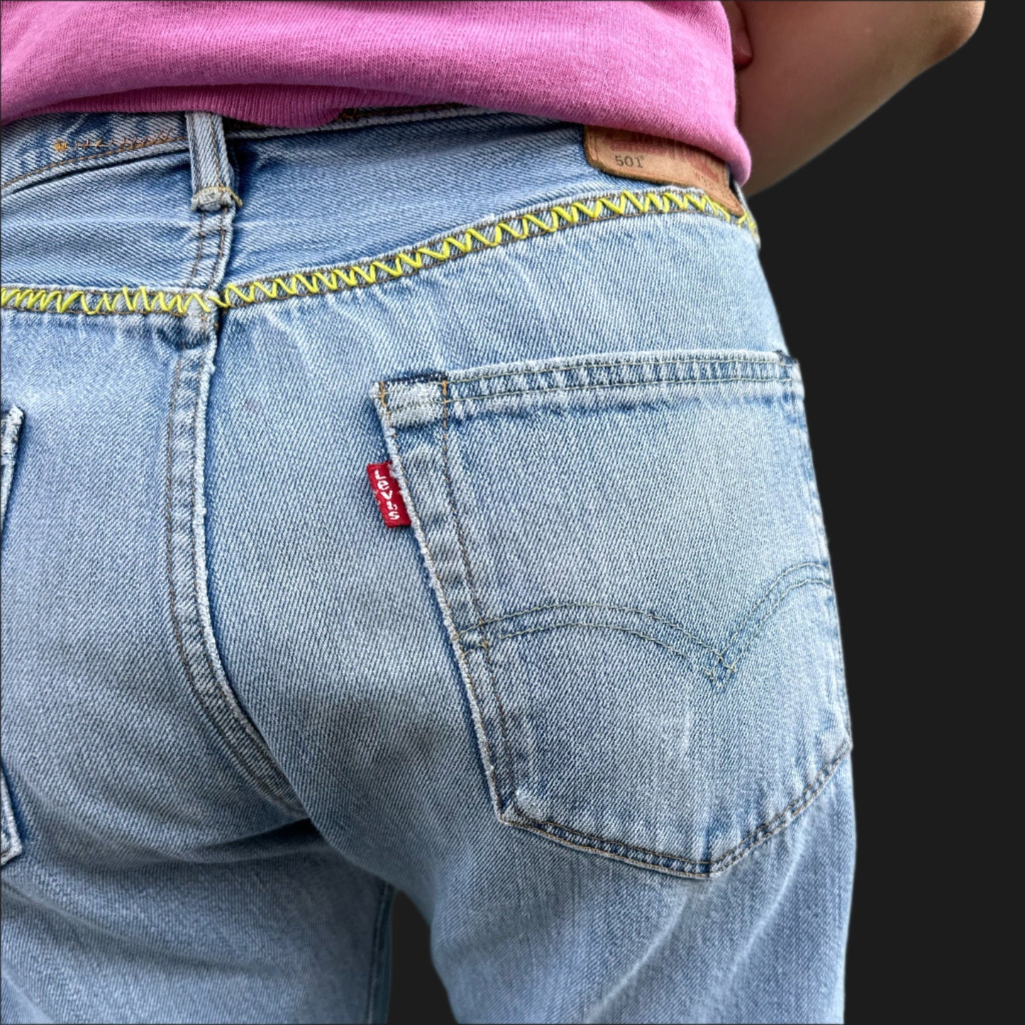 Embroidered Levi's