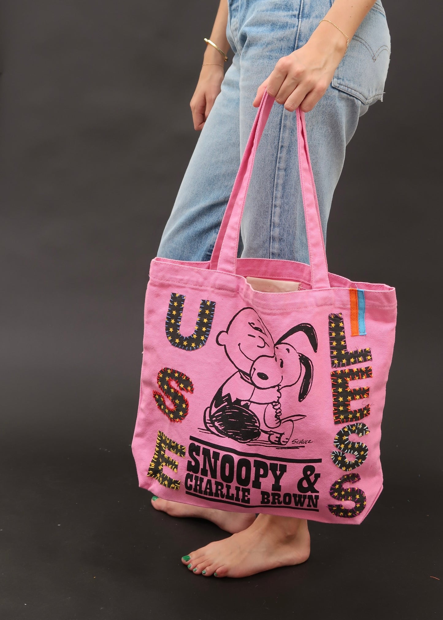 Snoopy Pink Tote
