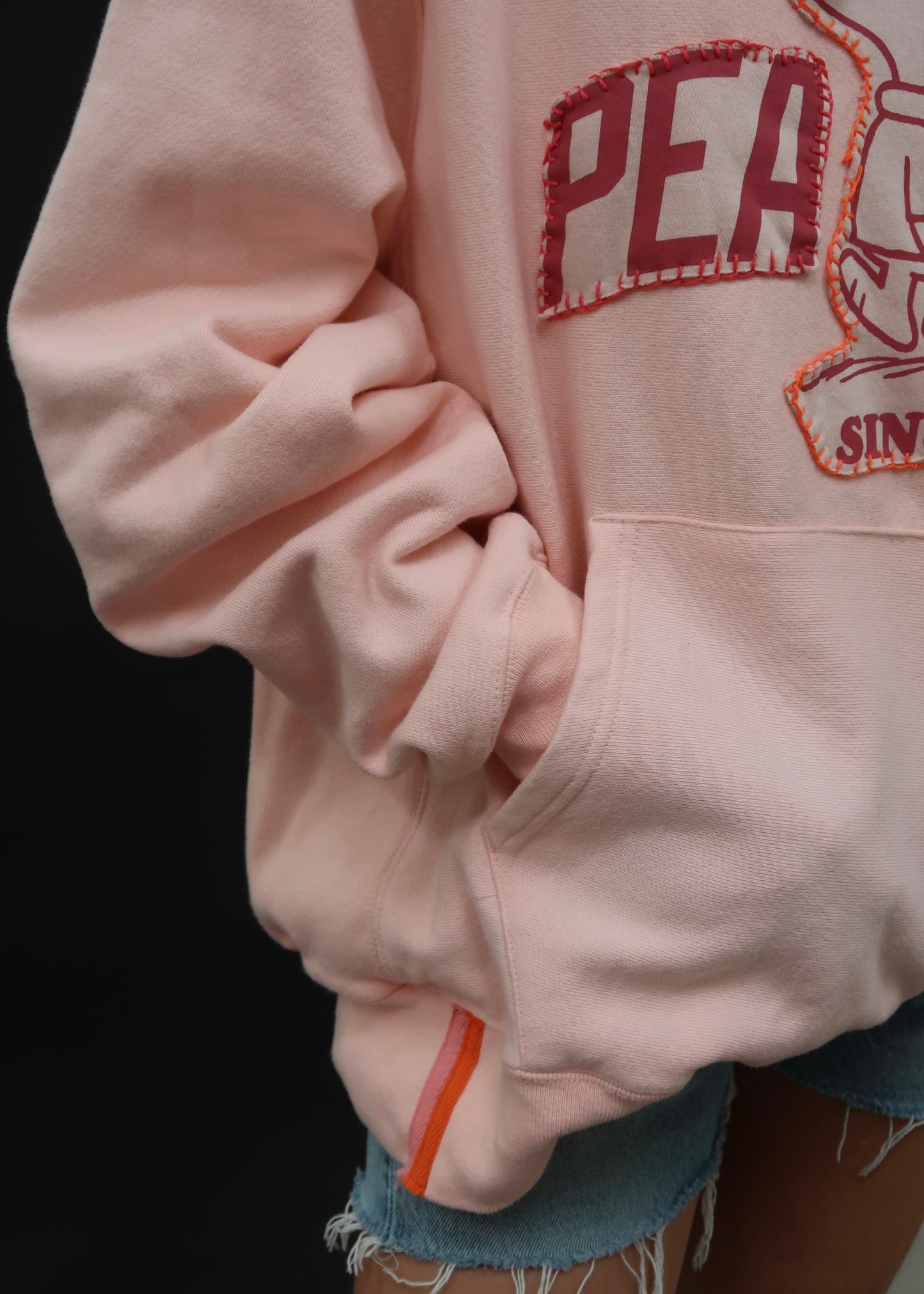 Peanuts Hoodie Pink