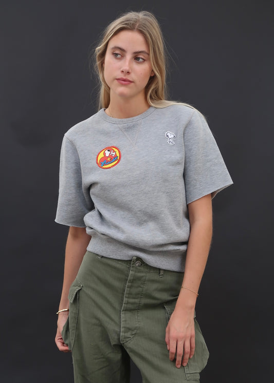 Snoopy Sportif-style Grey Sweat