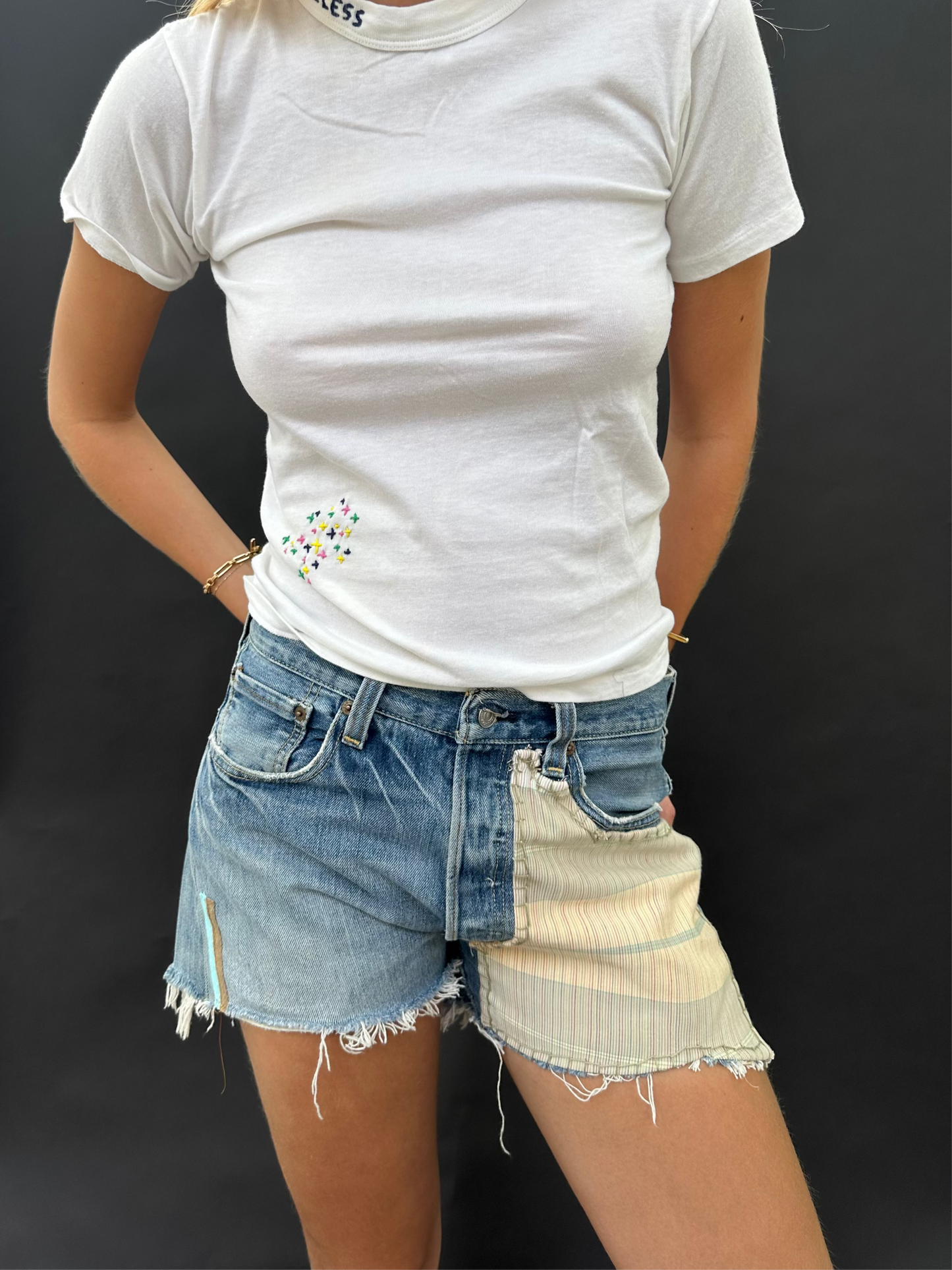 Patch Leg Levi's Cut-Offs