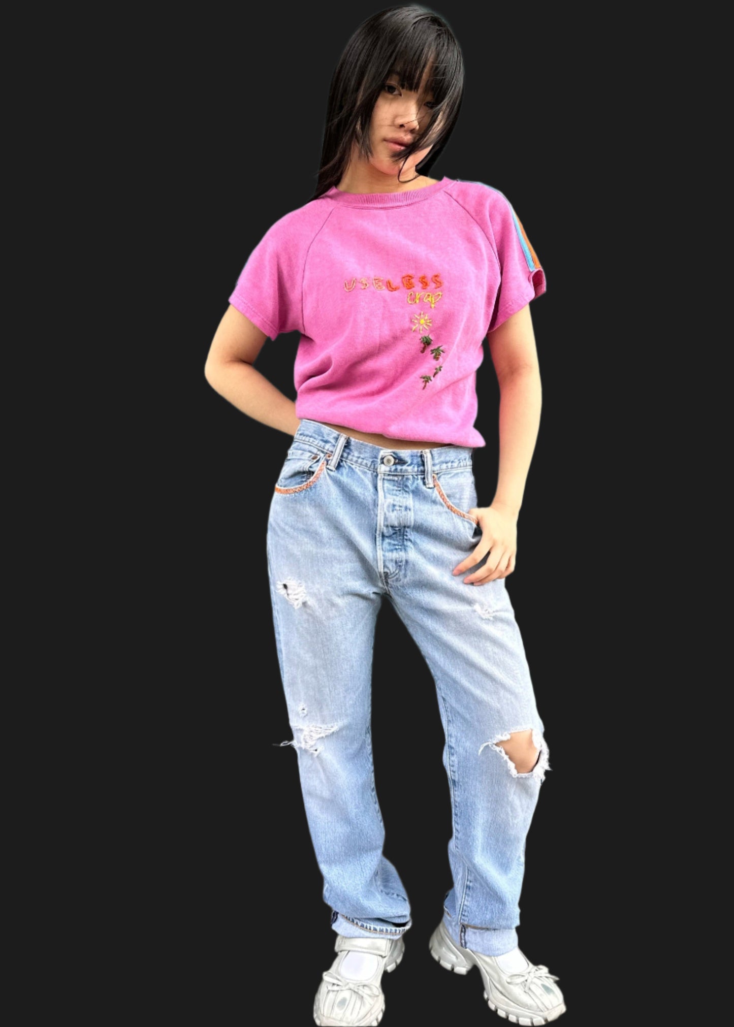Embroidered Levi's