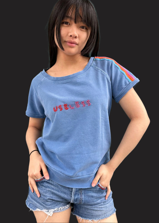 Sportif-Style Blue Sweat