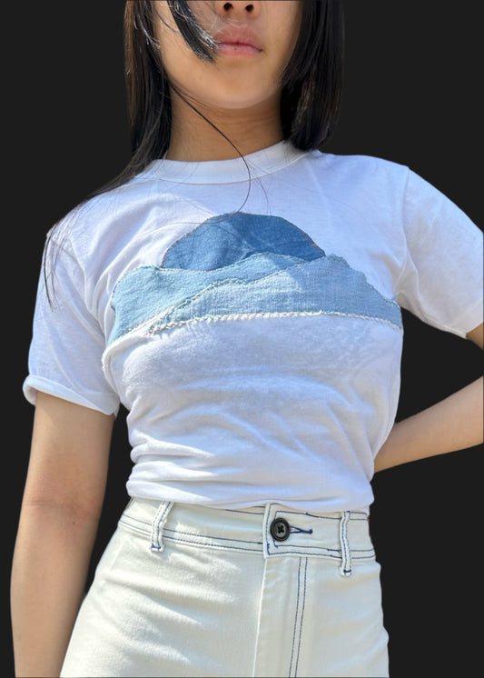 Cloud Appliqué T Shirt