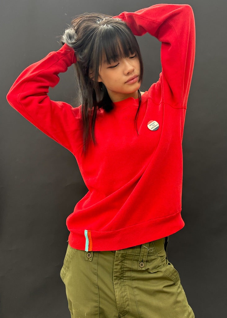 Red Woodstock Jumper