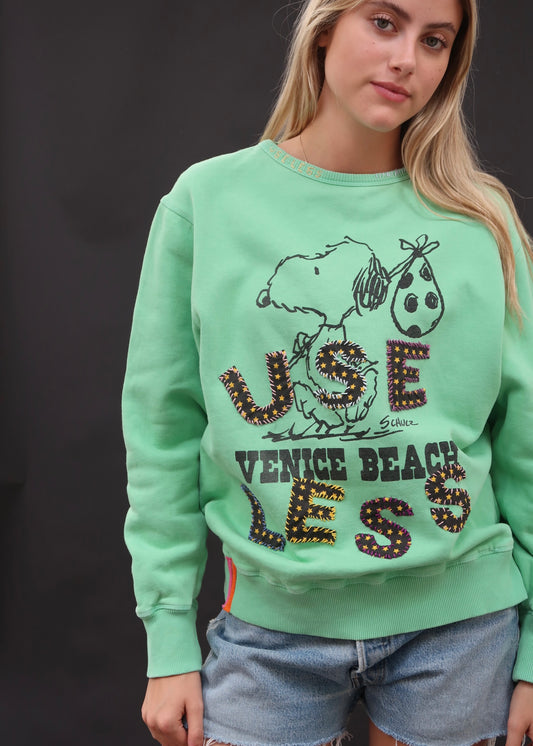 Snoopy Green Sweat