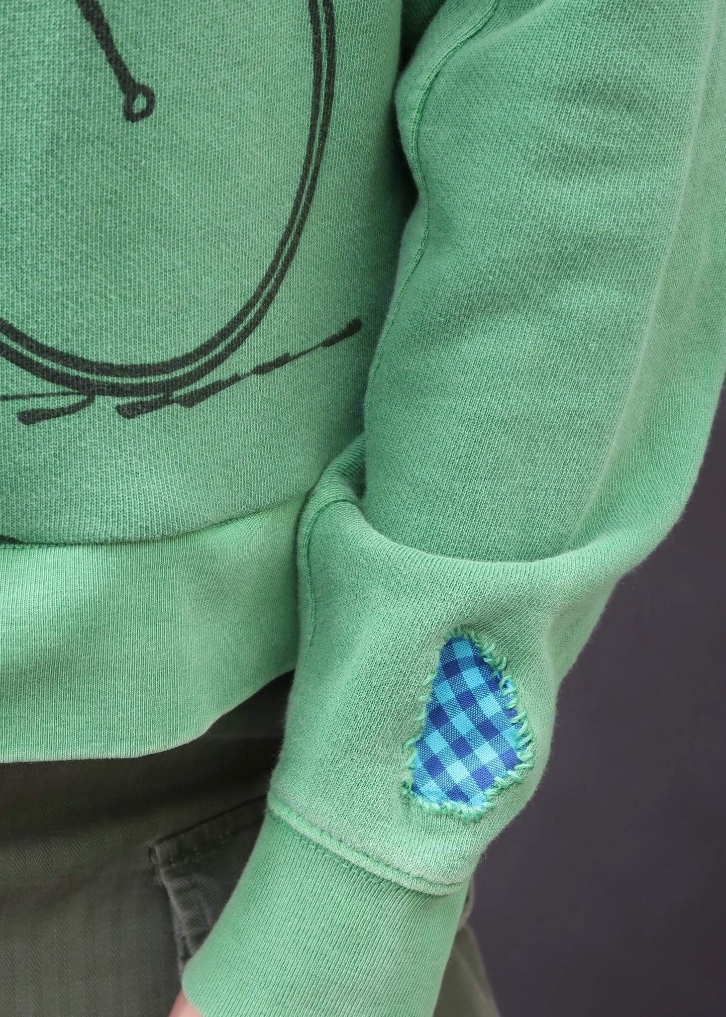 Snoopy Sweatshirt Green