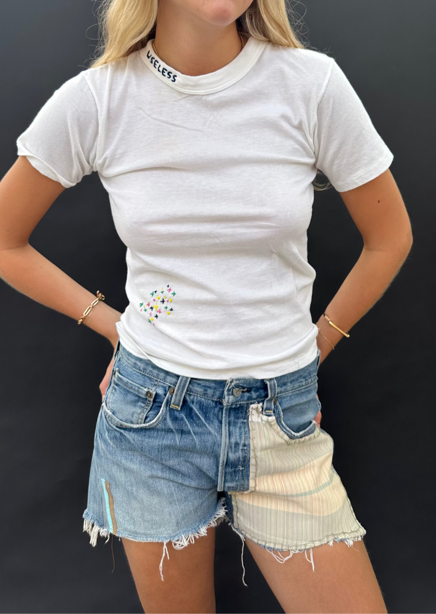 Patch Leg Levi's Cut-Offs