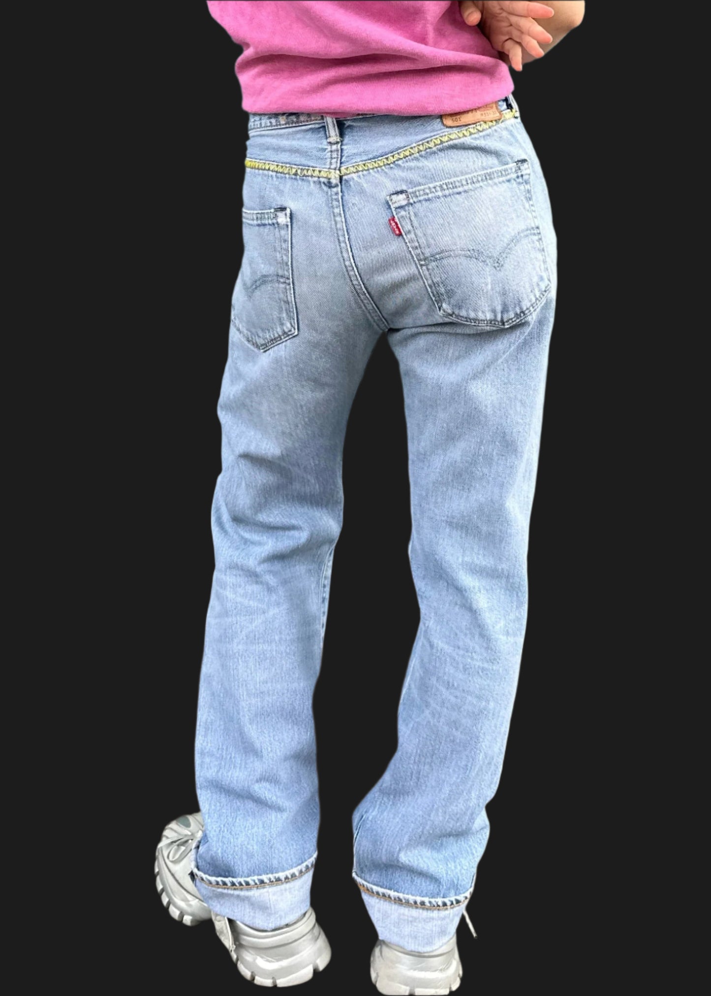 Embroidered Levi's