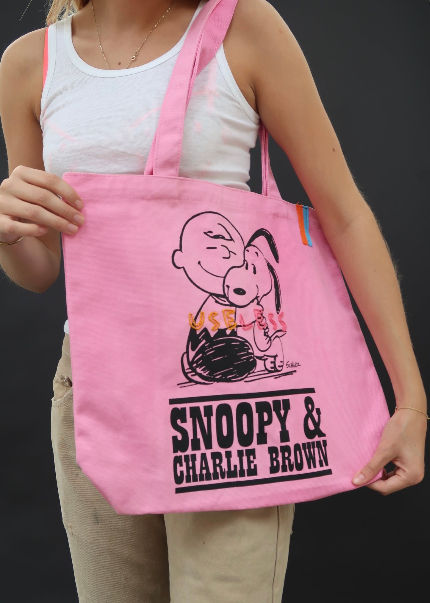 Snoopy Pink Tote