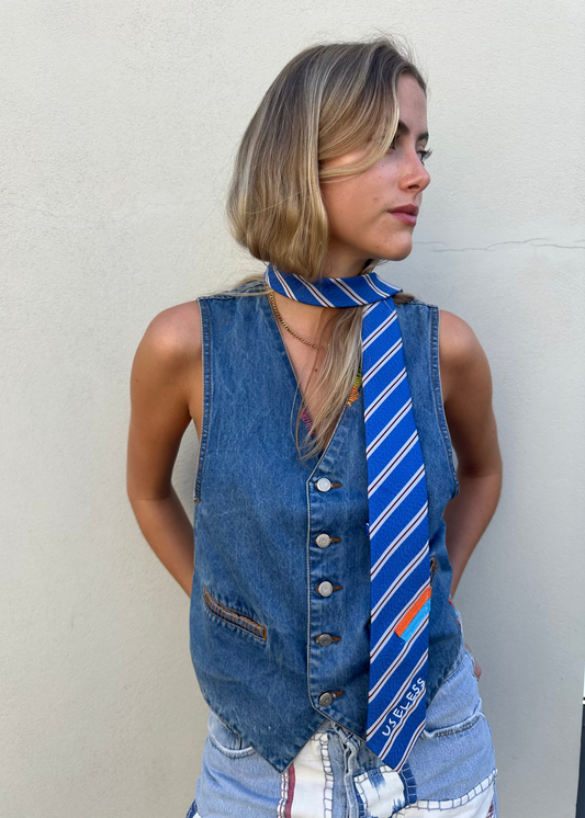 Embroidered Tie