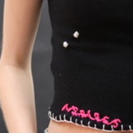 Black Cashmere Tank