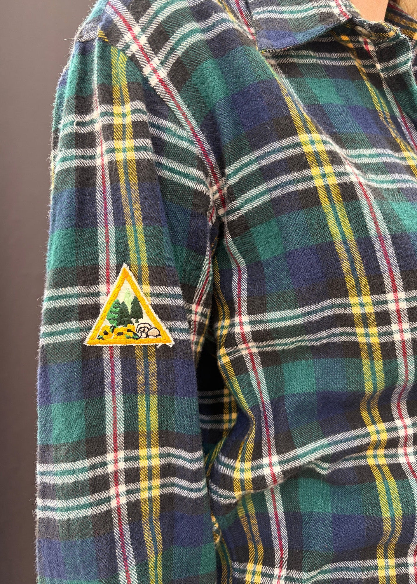 Green Plaid Shirt