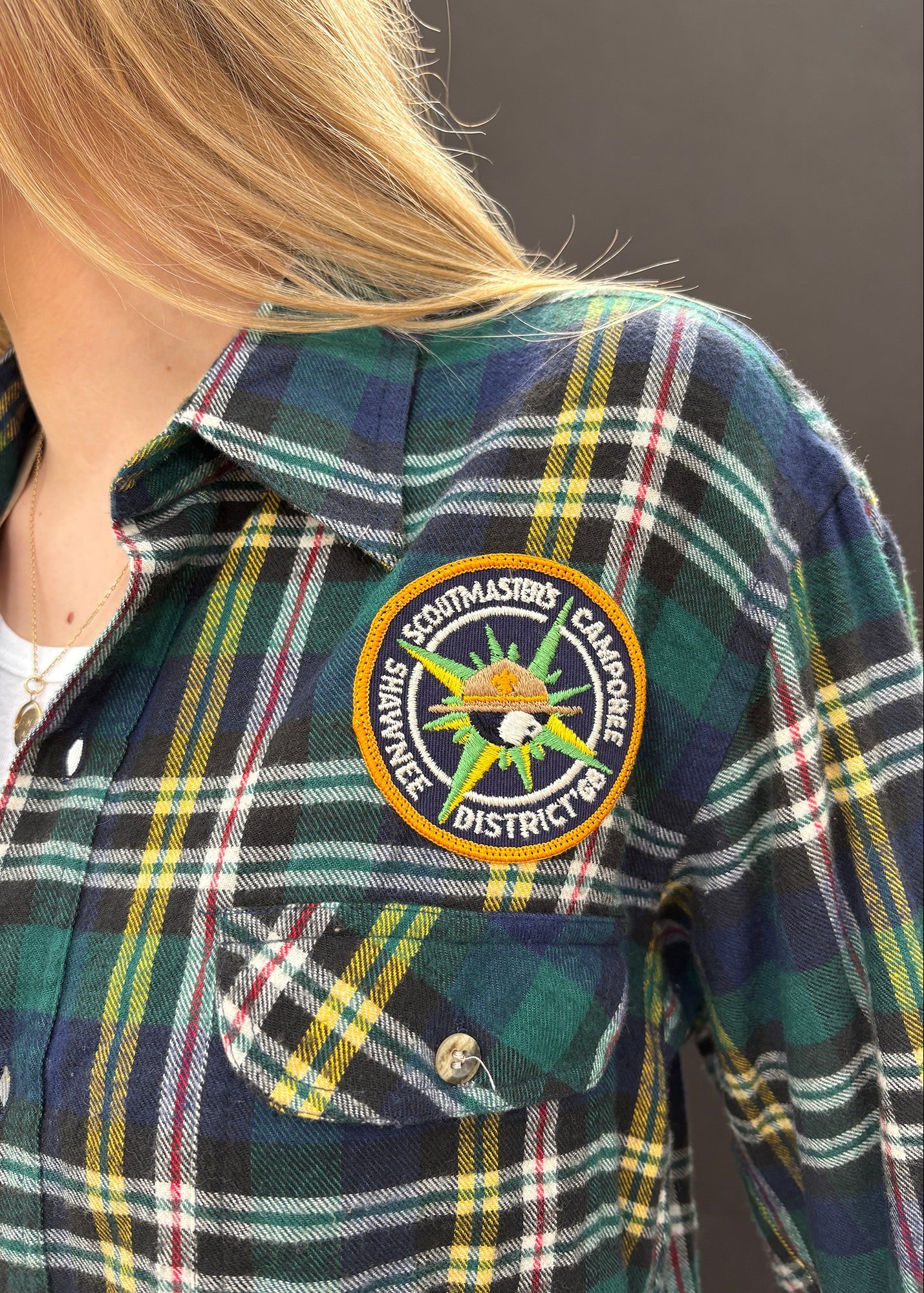 Green Plaid Shirt