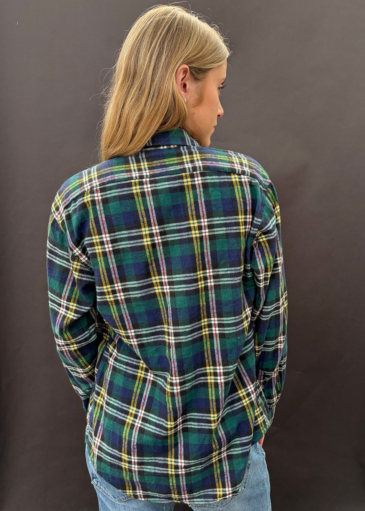 Green Plaid Shirt